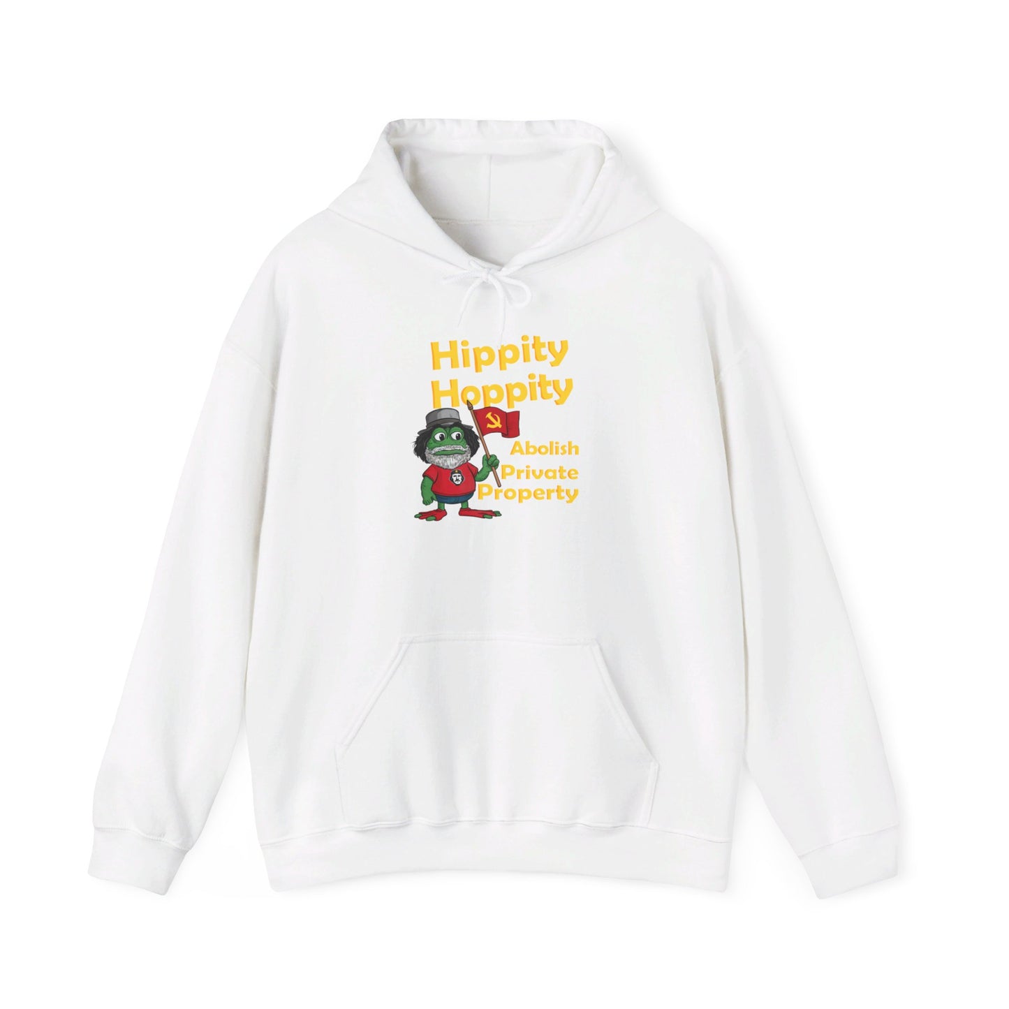 Hippity Hoppity Abolish Private Property Meme Hoodie - Dank Meme Merchandise