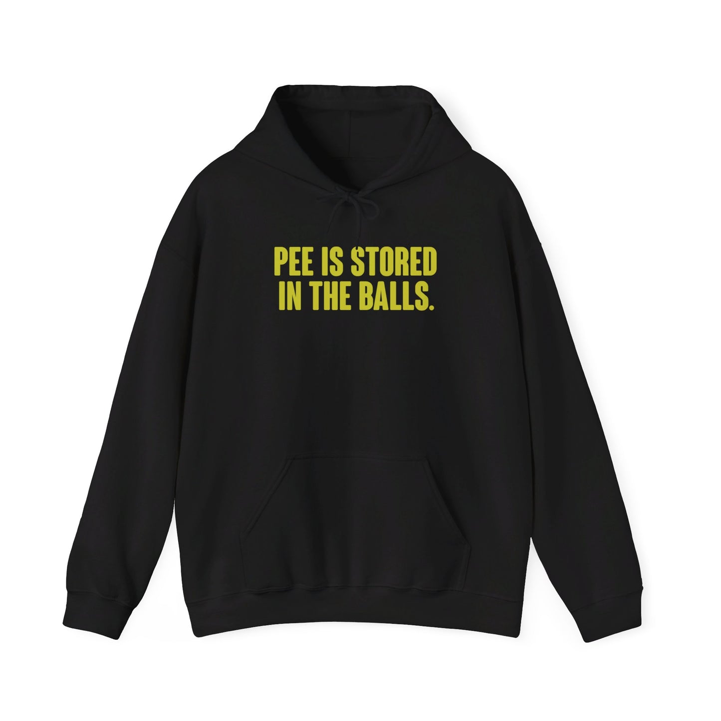 Pee Is Stored In The Balls Hoodie - Dank Meme Merchandise