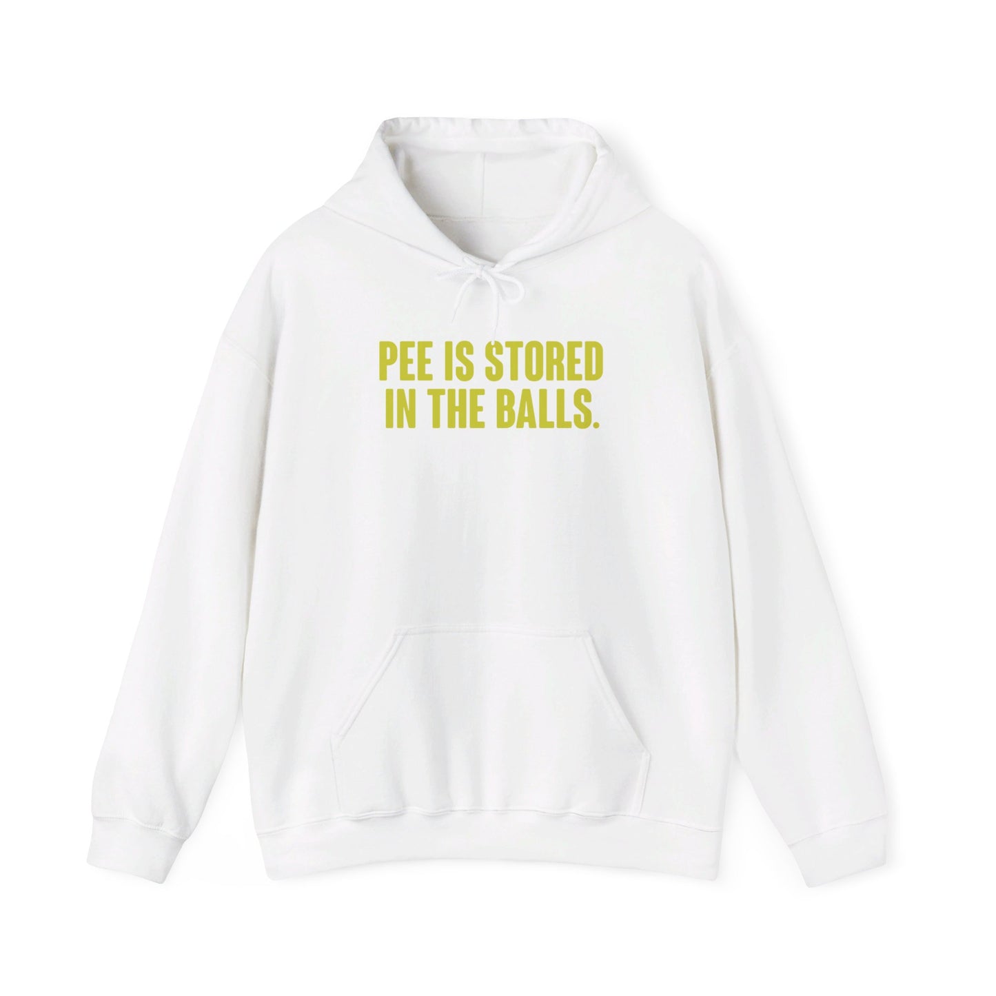 Pee Is Stored In The Balls Hoodie - Dank Meme Merchandise